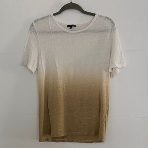 Massimo dutti - hombre Gradient Tan and Cream Men's Shirt